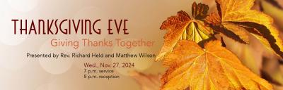 Thanksgiving Eve