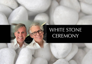 white stone ceremony